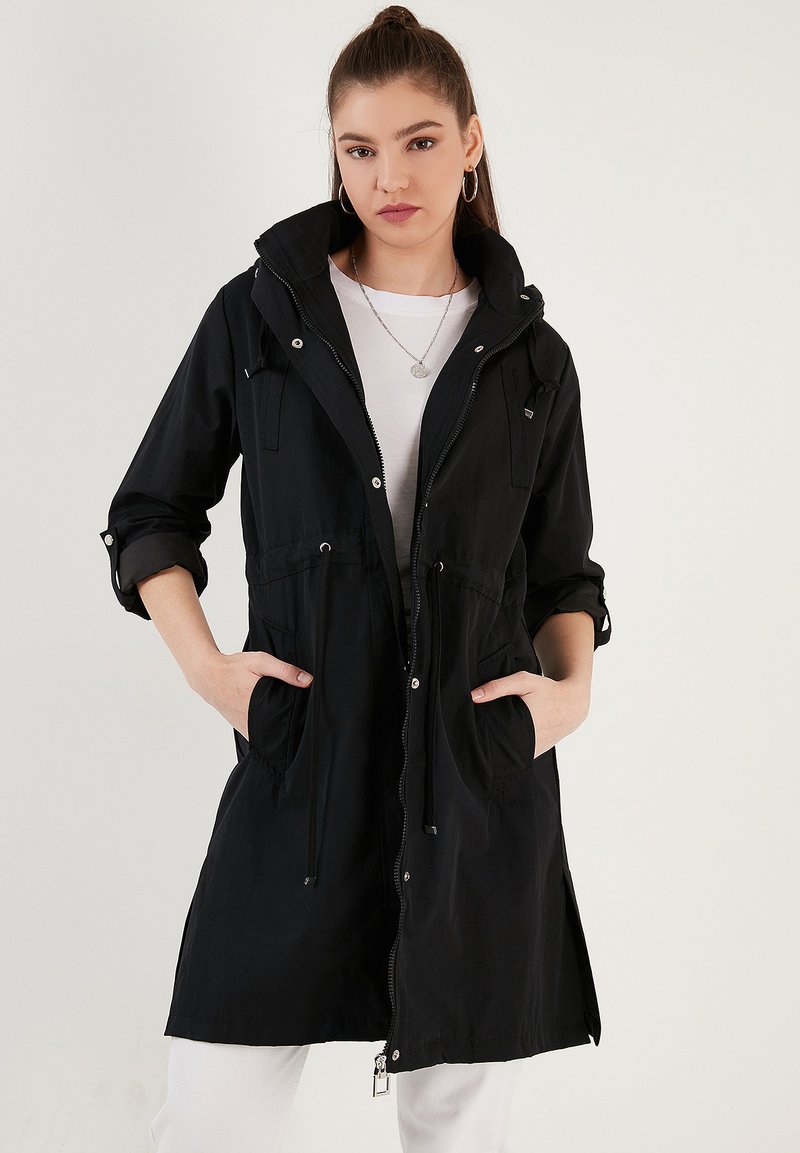 LELA REGULAR FIT - Parka - black