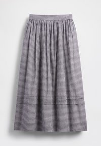 GAP X DOEN MIDI SKIRT GINGHAM - A-lijn rok - navy