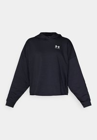 RIVAL - Jersey con capucha - black/white