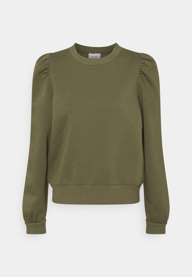 CARMELLA - Sweatshirt - olive night