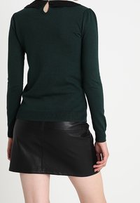 mint&berry Stickad tröja - dark green