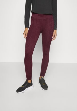 Legging chaud imprimé intérieur velours - Beige - Fille - 7.00