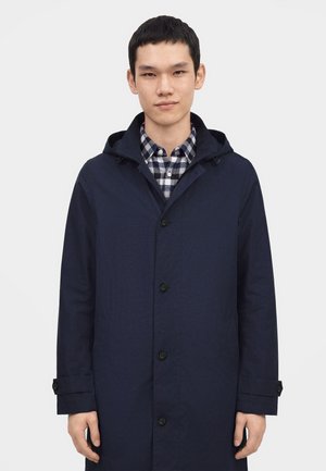 GANT DOUBLE COAT - Κοντό παλτό - evening blue