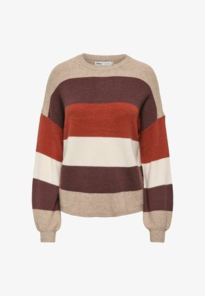 ONLY, Striktrøje - beige