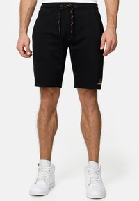 INDICODE JEANS - Pantaloni sportivi - black Immagine in miniatura 1