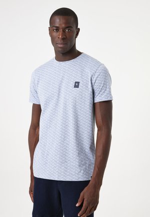 Garcia Print T-shirt - dusty blue