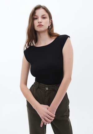 T-shirt - bas - black