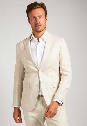 HERRINGBONE - Blazer - beige/off-white