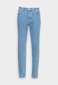 Calças de ganga de perna direita - light blue denim