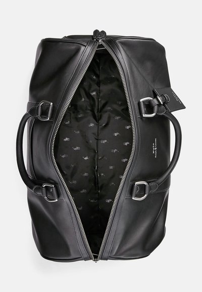 Polo Ralph Lauren SMOOTH LEATHER DUFFEL - Saco de viagem - black