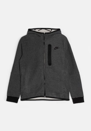 Fleecejas - mottled anthracite