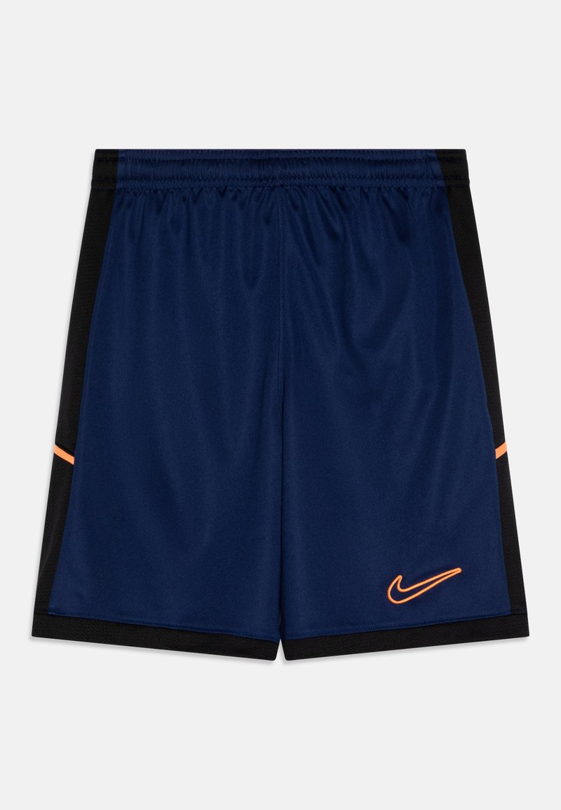 Nike Performance UNISEX - Pantalón corto de deporte - blue void/black/orange pulse