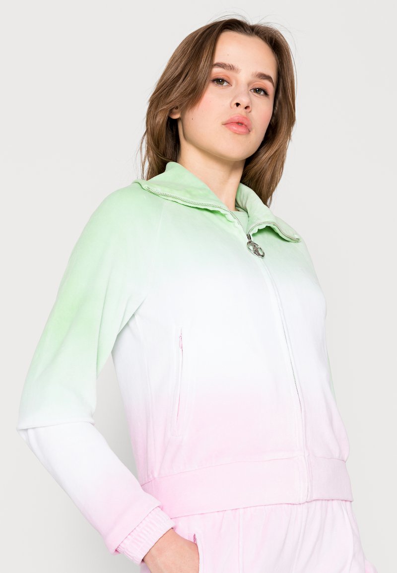 Damen Sweatshirts | Juicy Couture TAMMY OMBRE TRACK Sweatjacke lilac sachet/pink - IJ05048 Damen Sweatshirts | Juicy Couture TAMMY OMBRE TRACK Sweatjacke lilac sachet/pink - IJ05048