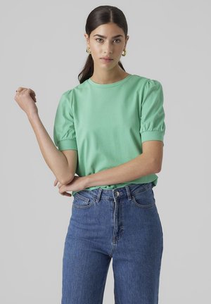 Vero Moda KERRY O-NECK - Bluse - jade cream