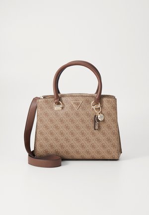 Guess NOELLE GIRLFRIEND SATCHEL - Borsa a mano - latte/brown