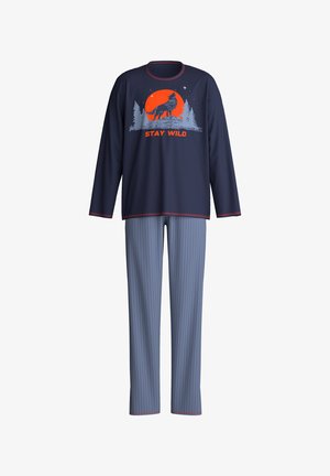 Calida, KIDS OUTDOOR PYJAMA SET - Pyjama - peacoat blue