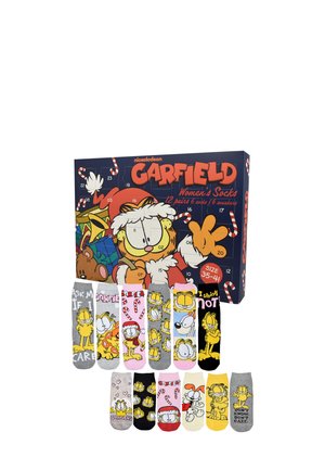 GARFIELD ADVENT CALENDAR - 12 PACK - Socks - mehrfarbig