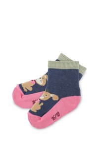 sigikid 3ER FUNNY DOG - Socks - grün rosa blau