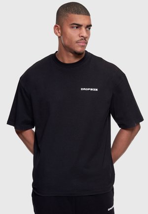 Dropsize, LOGO PRINT T-SHIRT - Basic póló - black