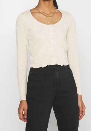 Strickjacke - off-white
