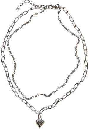 HEART ICON LAYERING  - Ketting - silver-coloured