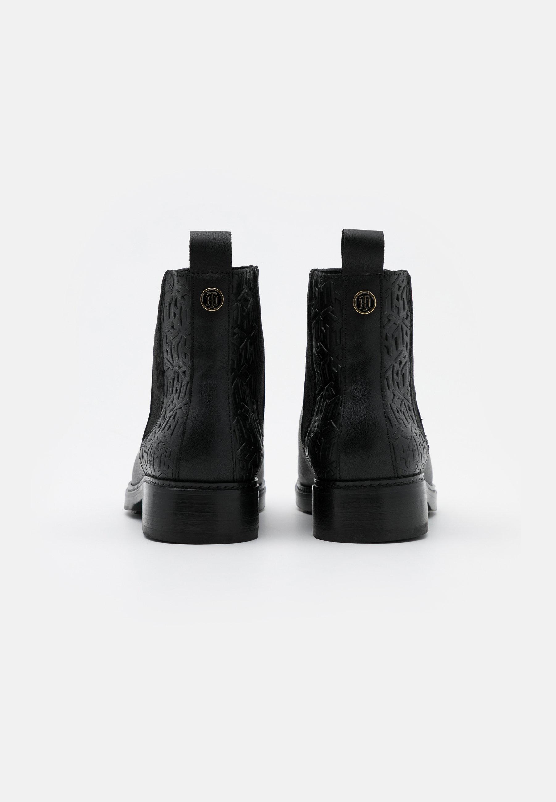 tommy hilfiger leather ankle boots