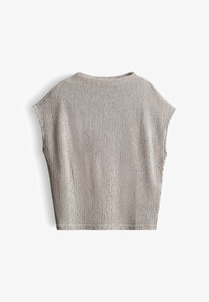 someday., RELAXED CREPE TEXTURE - T-shirt con stampa - natural glaze