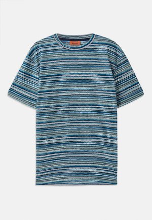 Missoni T-shirt basique - blue/green