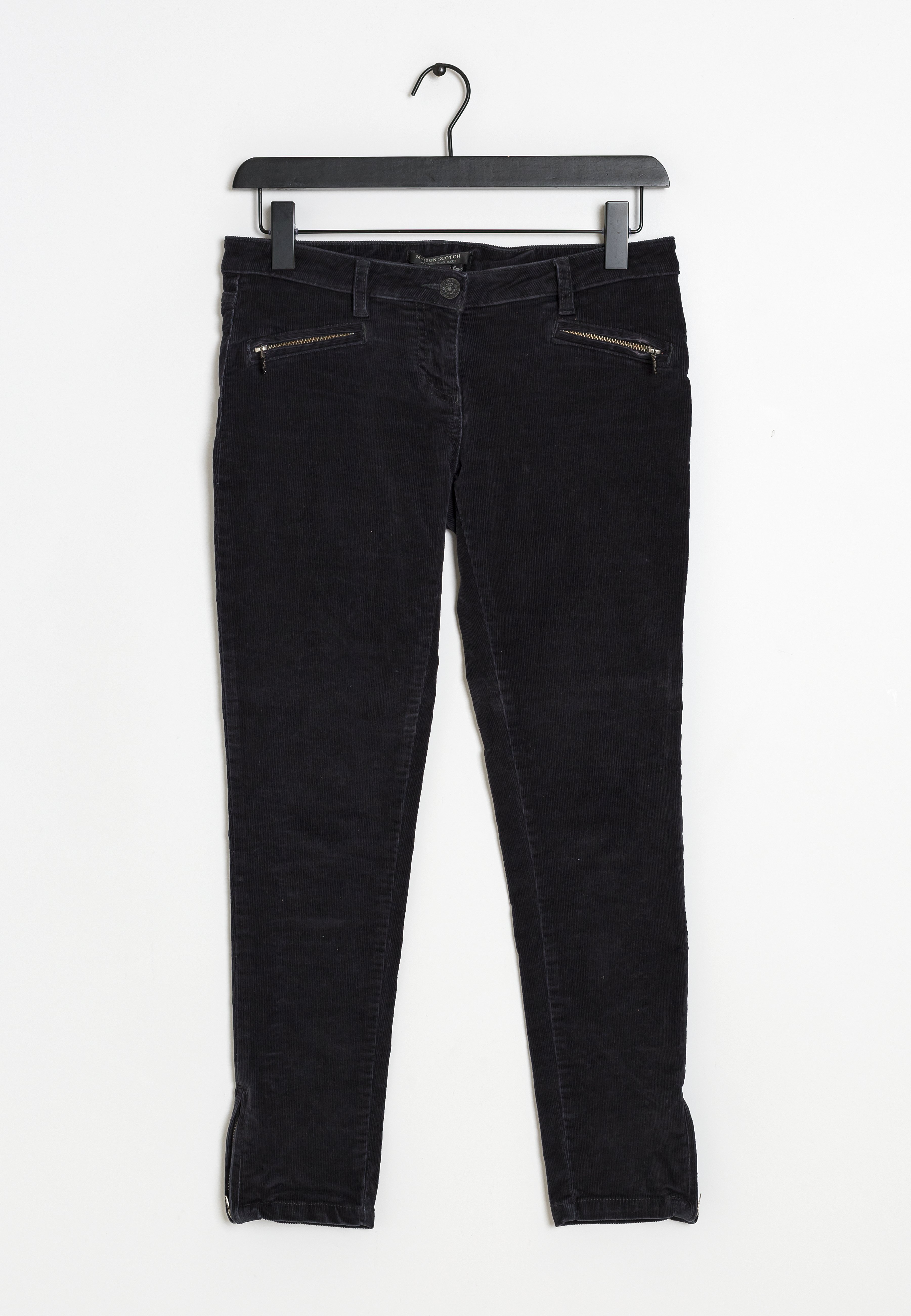 Maison Scotch Broek - black/Zwart - Zalando.nl