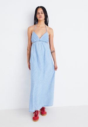 OPEN BACK DRESS - Maxikjoler - light blue