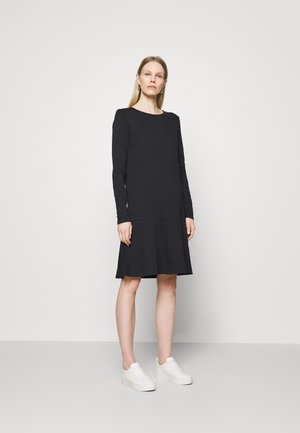 LONGSLEEVE DRESS - Trikoomekko - black
