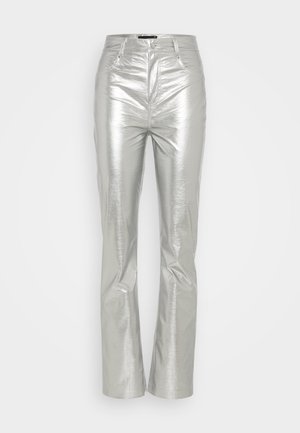 Gina Tricot, TROUSERS - Παντελόνι - silver