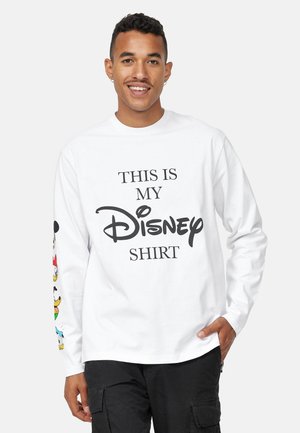 DISNEY  - Top s dlouhým rukávem - white