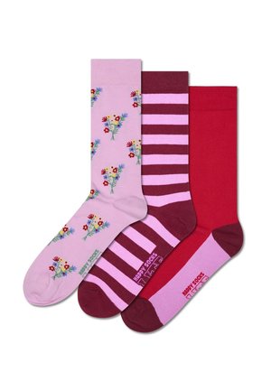 3-PACK - Socks - pink