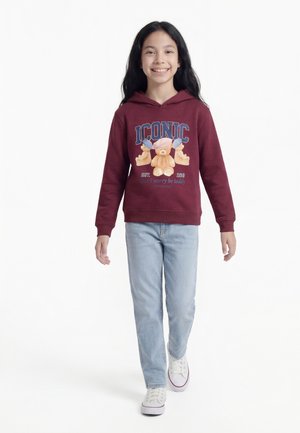 Name it NKFRYCCA BOX - Hættetrøje - burgundy