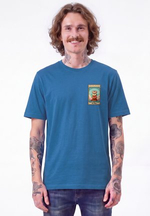 watapparel, TAROT THE DONUT UNISEX - T-shirt imprimé - mindful blue