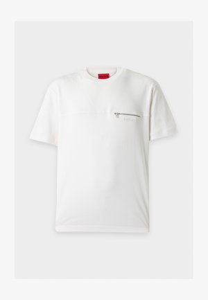 HUGO, DERENN - Обикновена тениска - off-white