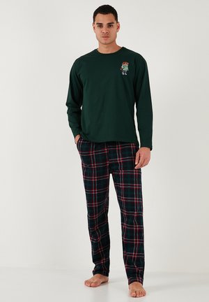SET REGULAR  FIT - Yöasusetti - green
