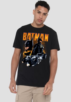 Cotton Soul, THE FLASH MULTIPLE BATMAN - Print T-shirt - black