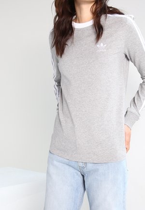 T-shirt à manches longues - mottled grey