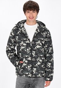 Mo Übergangsjacke - green/multicolor