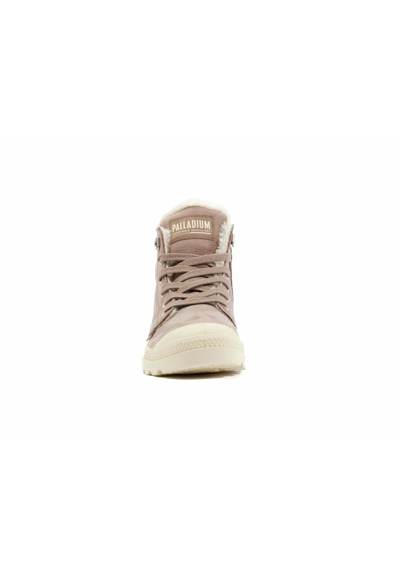 Stivali Sneaker Alte Palladium Pampa Hi Donna - In Tela Di Cotone, Suola In Gomma