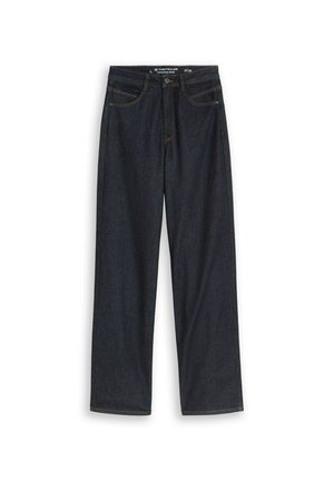 TOM TAILOR, TTMADINA WIDE LEG JEANS - Jeans a sigaretta - rinsed blue denim