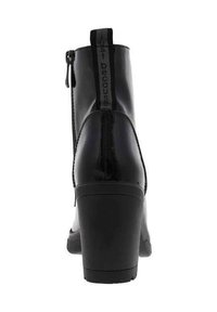 Marco Tozzi Bottines à plateau - noir vernis