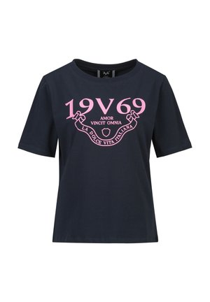 BELLARA BANDEROLE - T-shirt print - navy