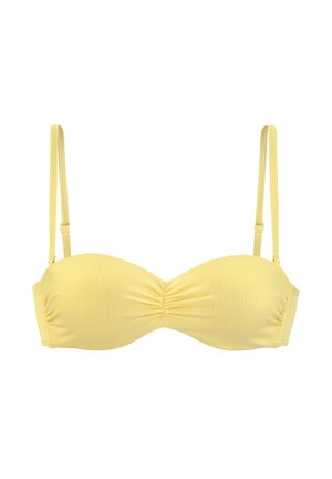 Venice Beach BANDEAU - Bikini top - gelb