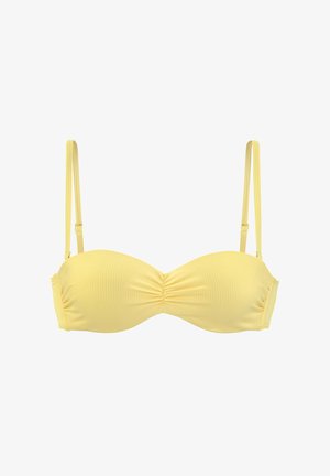 Venice Beach, BANDEAU - Bikini-Top - gelb