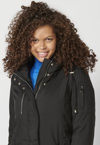 Koroshi PADDED LONG - Zimski plašč - black
