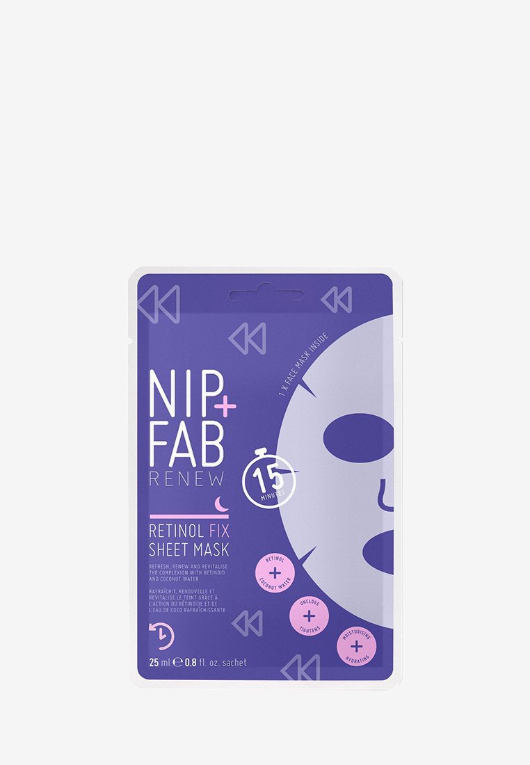 Nip+Fab - RETINOL FIX SHEET MASK - Masque visage, Agrandir