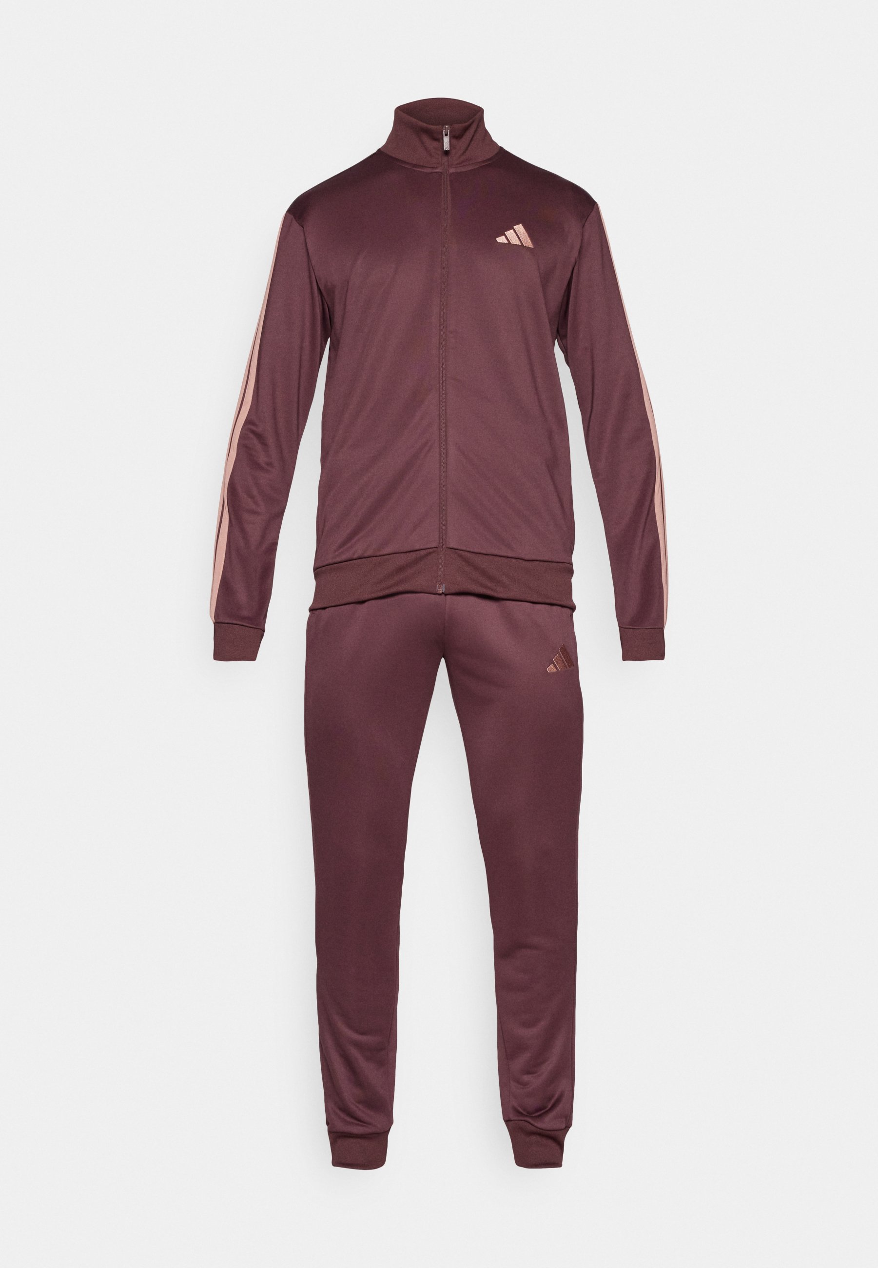 maroon adidas tracksuit mens